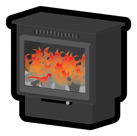 Small combustion fire