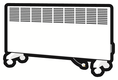 Electric panel heater